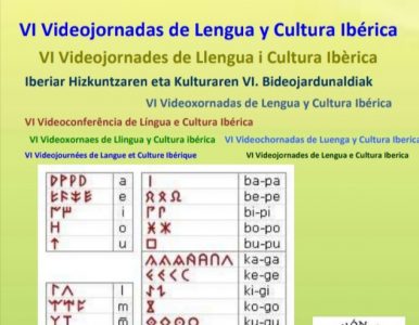VI Videojornadas de Lengua y Cultura Ibérica