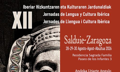 JORNADAS DE LENGUA Y CULTURA IBERICA 2026